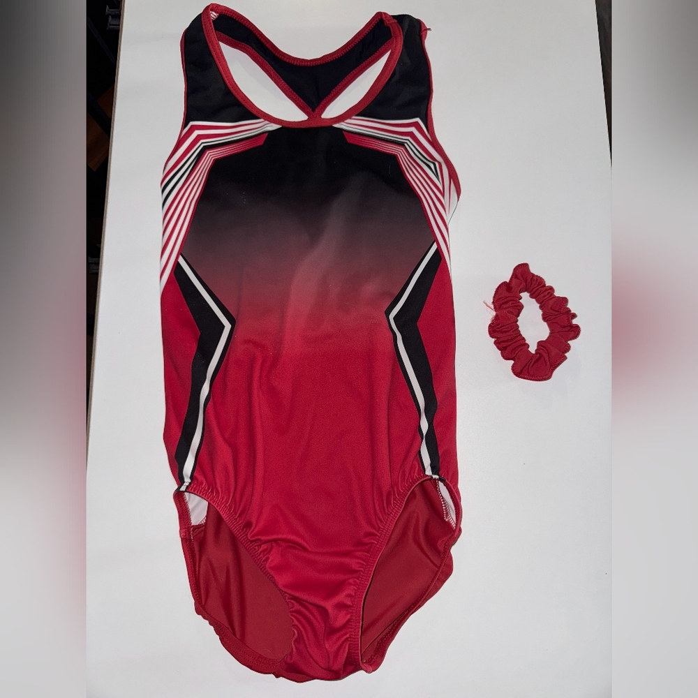 GK GymTek Power Athlete Workout Leotard Adult Medium - Picture 3 of 5